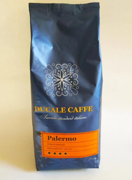 

Кофе в зернах Caffe DUCALE Palermo Intenso 1кг Украина Дюкале