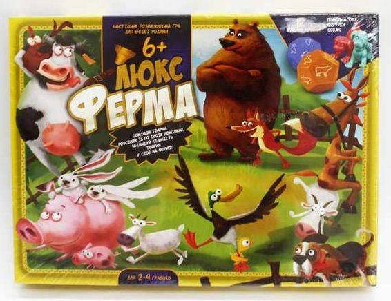 

Настольная игра "Ферма Люкс", Danko Toys, G-FL-UA-01-02