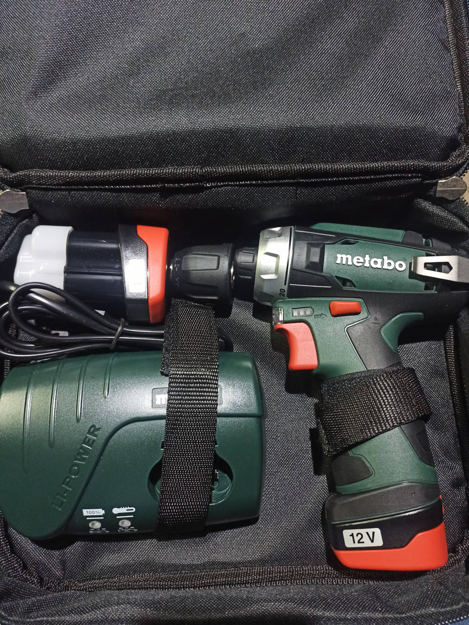 

Аккумуляторный шуруповерт Metabo PowerMaxx BS Basic сумка (600079550)