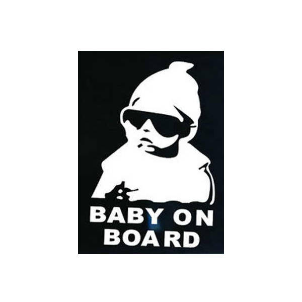 

Наклейка в авто Baby on board 2 3M FGVBN, Белый