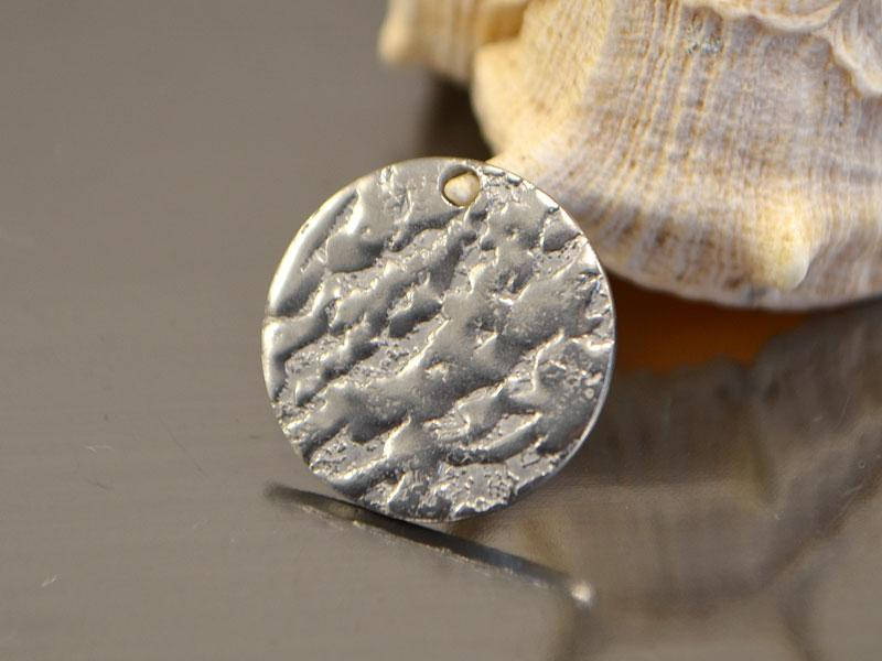 

Плоская подвеска круг/монета, нерж сталь