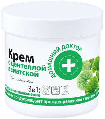 

Крем с центеллой азиатской 250мл Домашний доктор