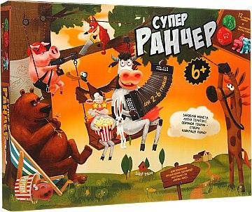 

Игра настольная "Супер-ранчер", большая (укр) - Danko Toys