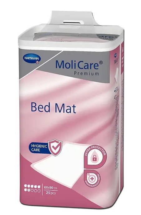 

Пеленки впитывающие MoliCare Premium Bed Mat 7 капель 60x90 см 25шт