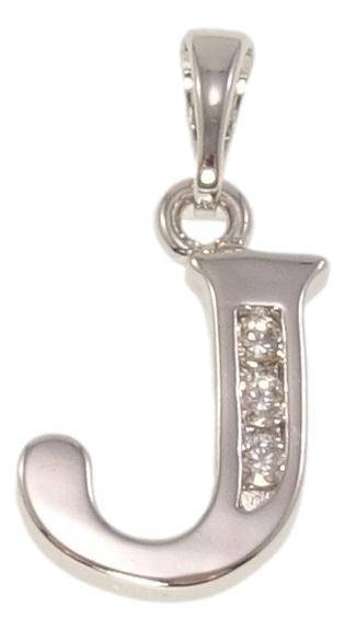 

Кулон Xuping Родий "Буква J"