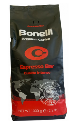

Кофе Bonelli Espresso Bar Qualita Inteso в зернах 1 кг
