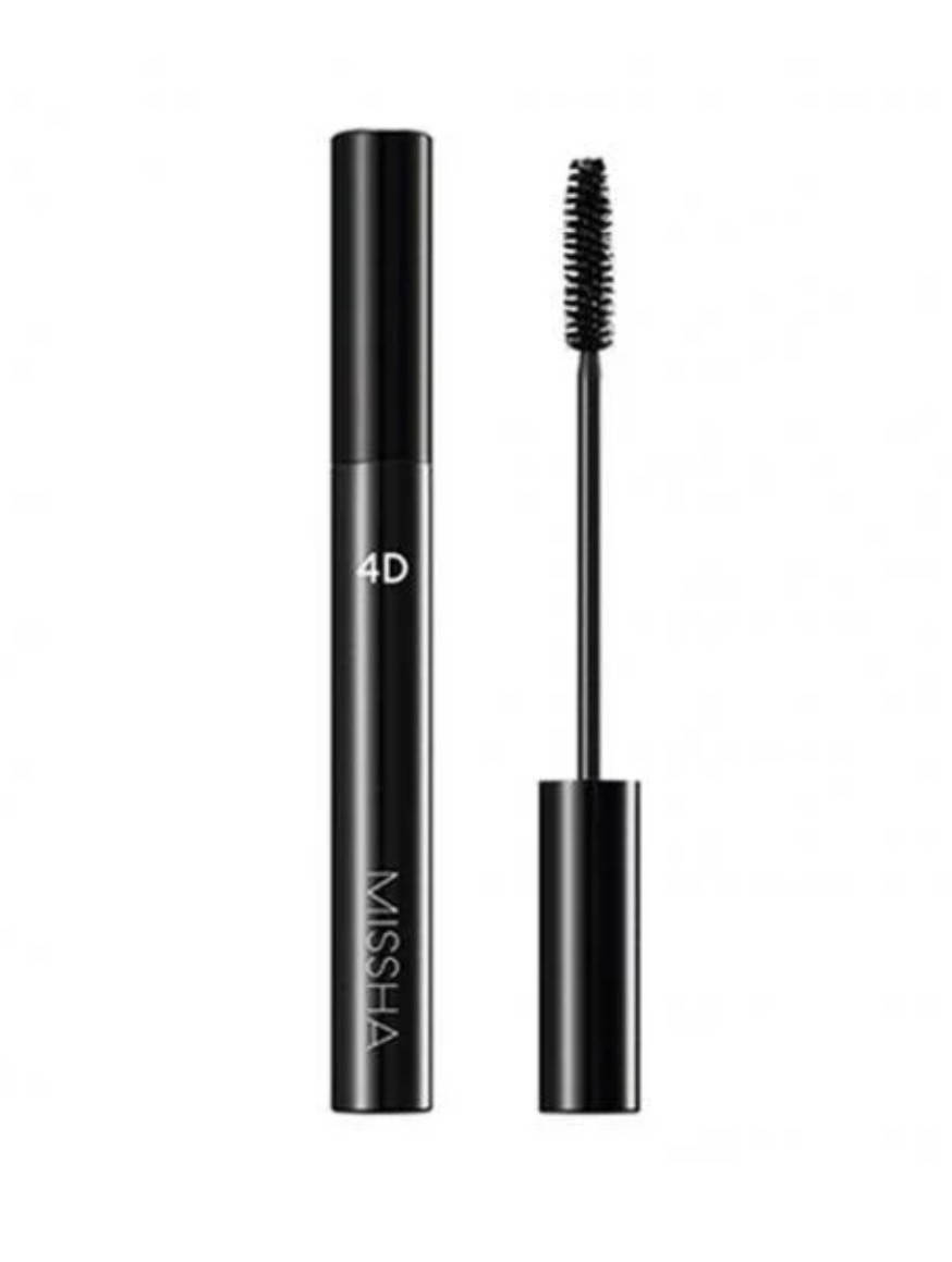 

MISSHA Тушь для ресниц The Style 4D Mascara, черная, Черный