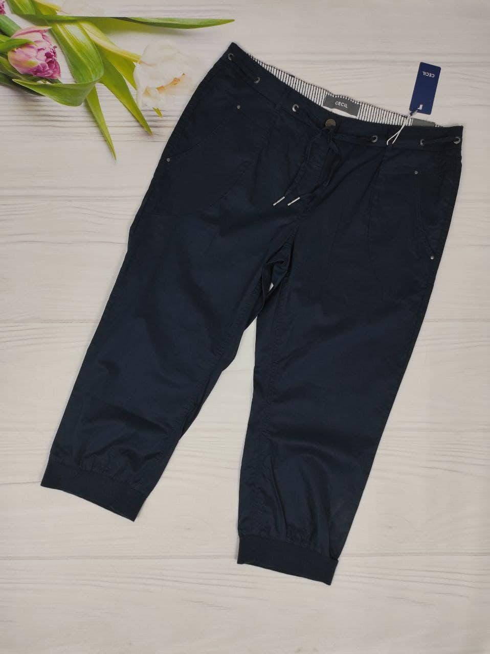 

Бриджи женские Cecil 32/22 темно-синие (2928), Темно-синий