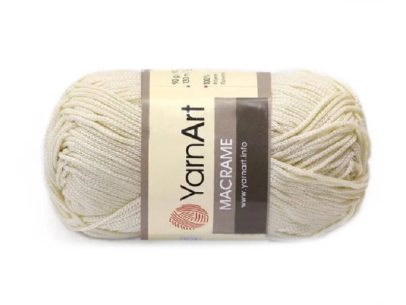 

YarnArt Macrame, Молочный №137