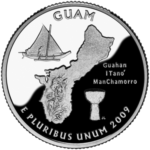 

США ¼ долара (25 центів), 2009 - Гуам GUAM