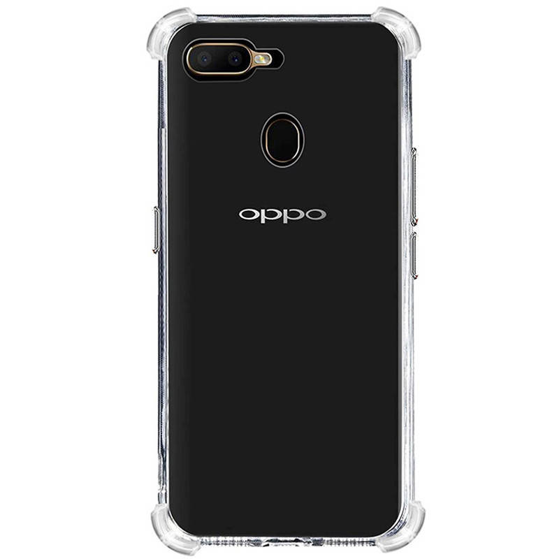 

Чехол усиленные углы для Oppo A5s / Oppo A12 (Прозрачный)