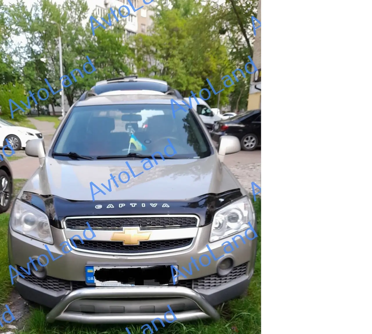 

ДЕФЛЕКТОР КАПОТА, МУХОБОЙКА CHEVROLET CAPTIVA 2006-2011 VIP TUNING