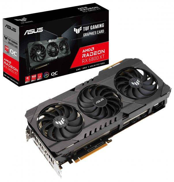 

Видеокарта ASUS TUF-RX6800XT-O16G-GAMING