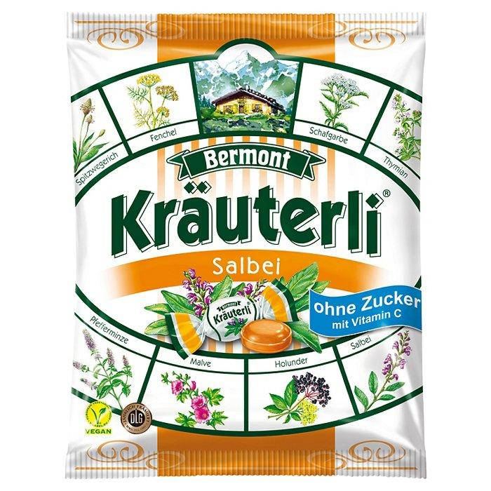 

Леденцы Bermont Krauterli Шалфей 125g