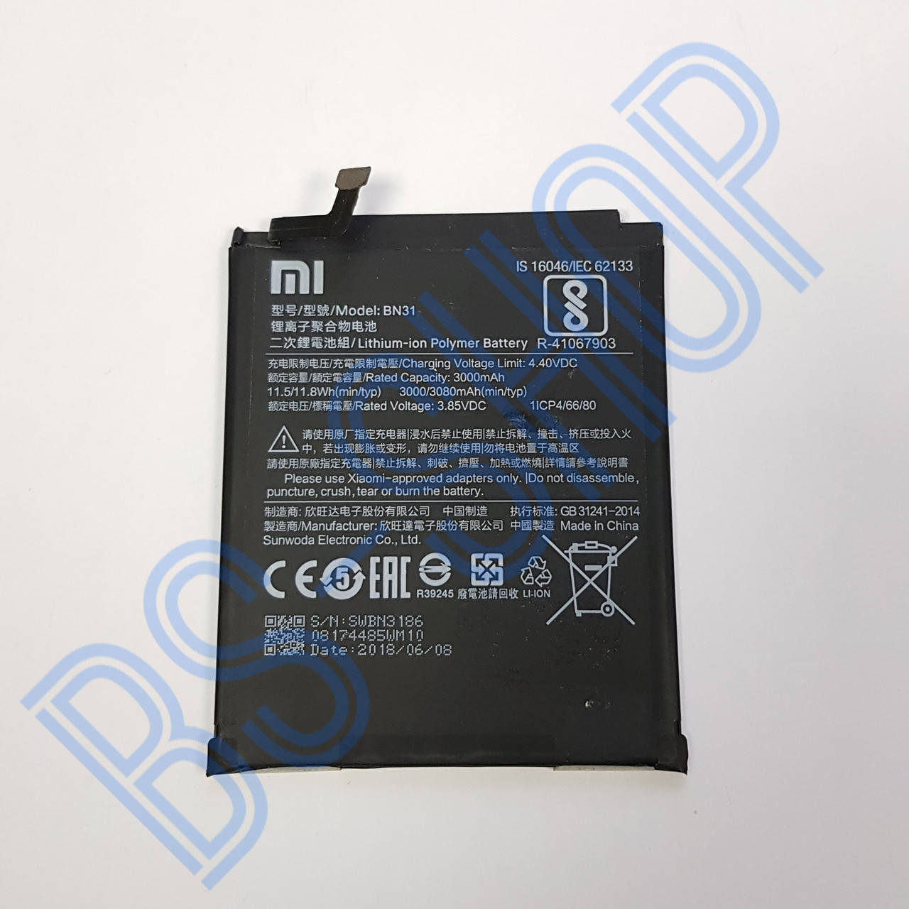 

АКБ Xiaomi Mi A1 (BN31) original