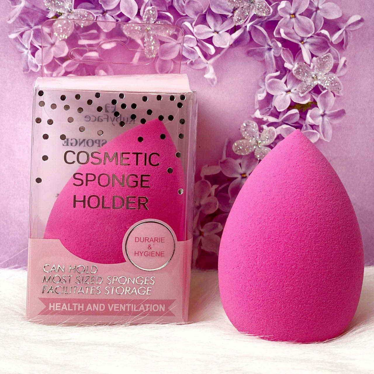 

Спонж-капля для макияжа Ruby Face Фуксія