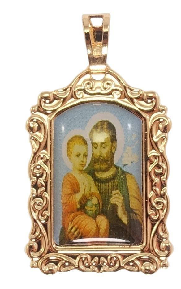 

Кулон Xuping Позолота 18K "Цветная Ладанка Святой Иосиф"