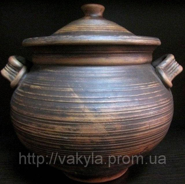 

Горщик "без декору" 1,3 л (з ручками)