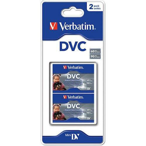 

Видеокассета Verbatim miniDV DVC 60 Min Blister 2-Pack (47653)