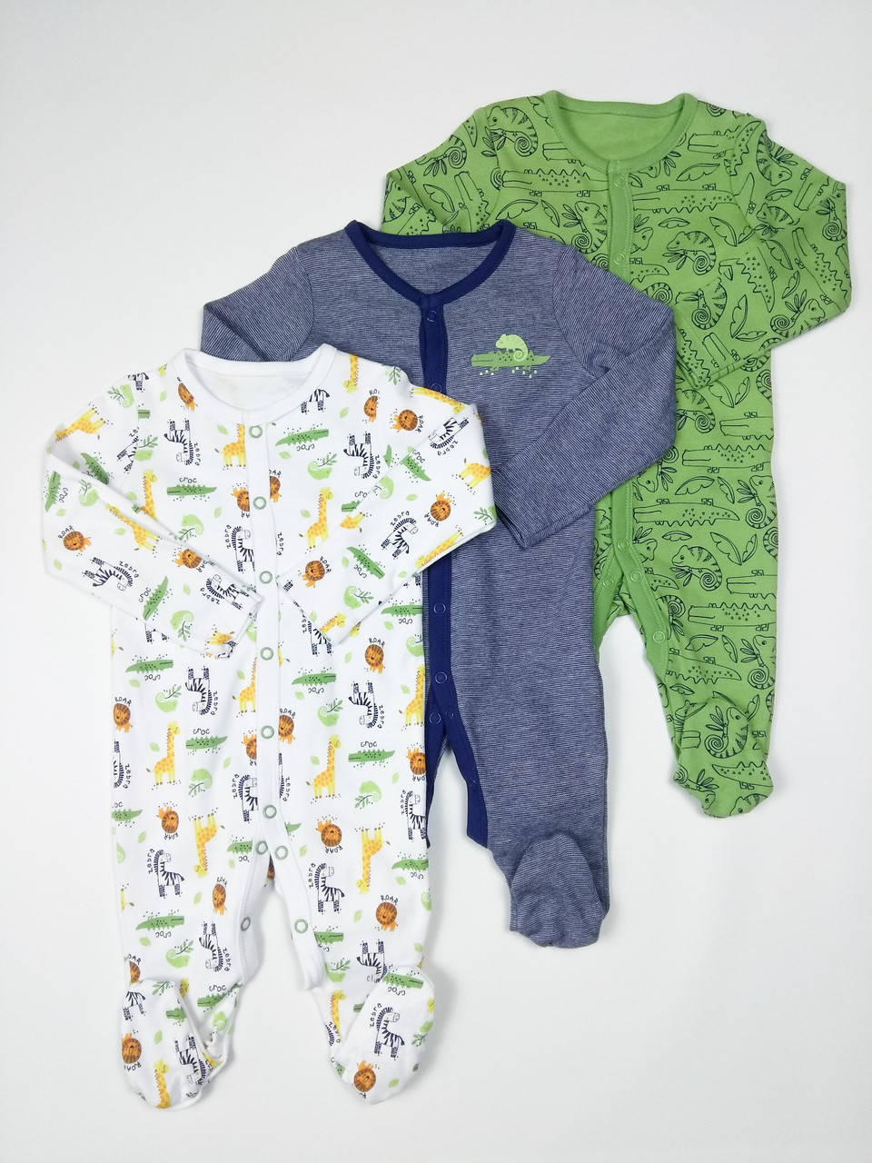 

Человечки для мальчика Dunnes набор 3шт, Newborn (50-56см)