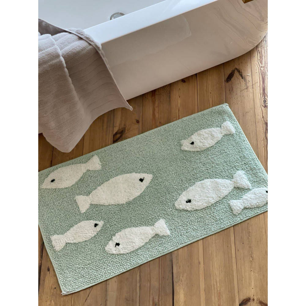 

Килимок Irya - Milo aqua аква 50*90, Мятный