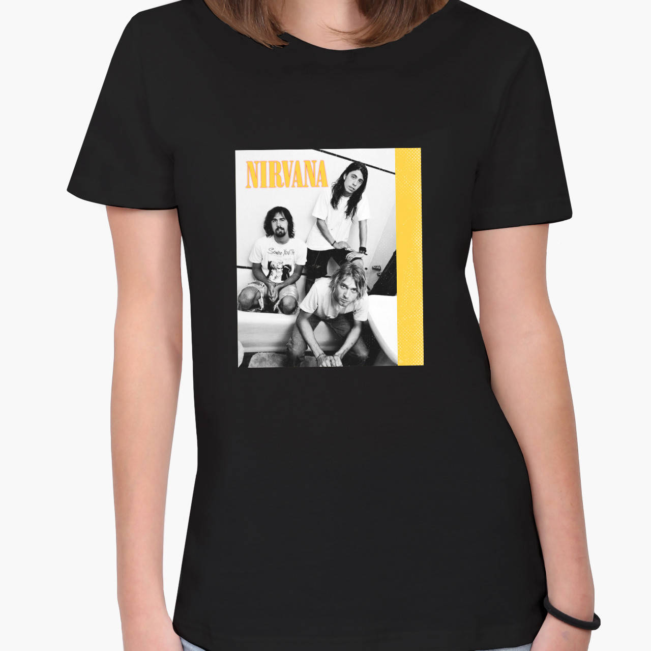 

Футболка женская Нирвана (Nirvana) Черный (8976-2972-5) M