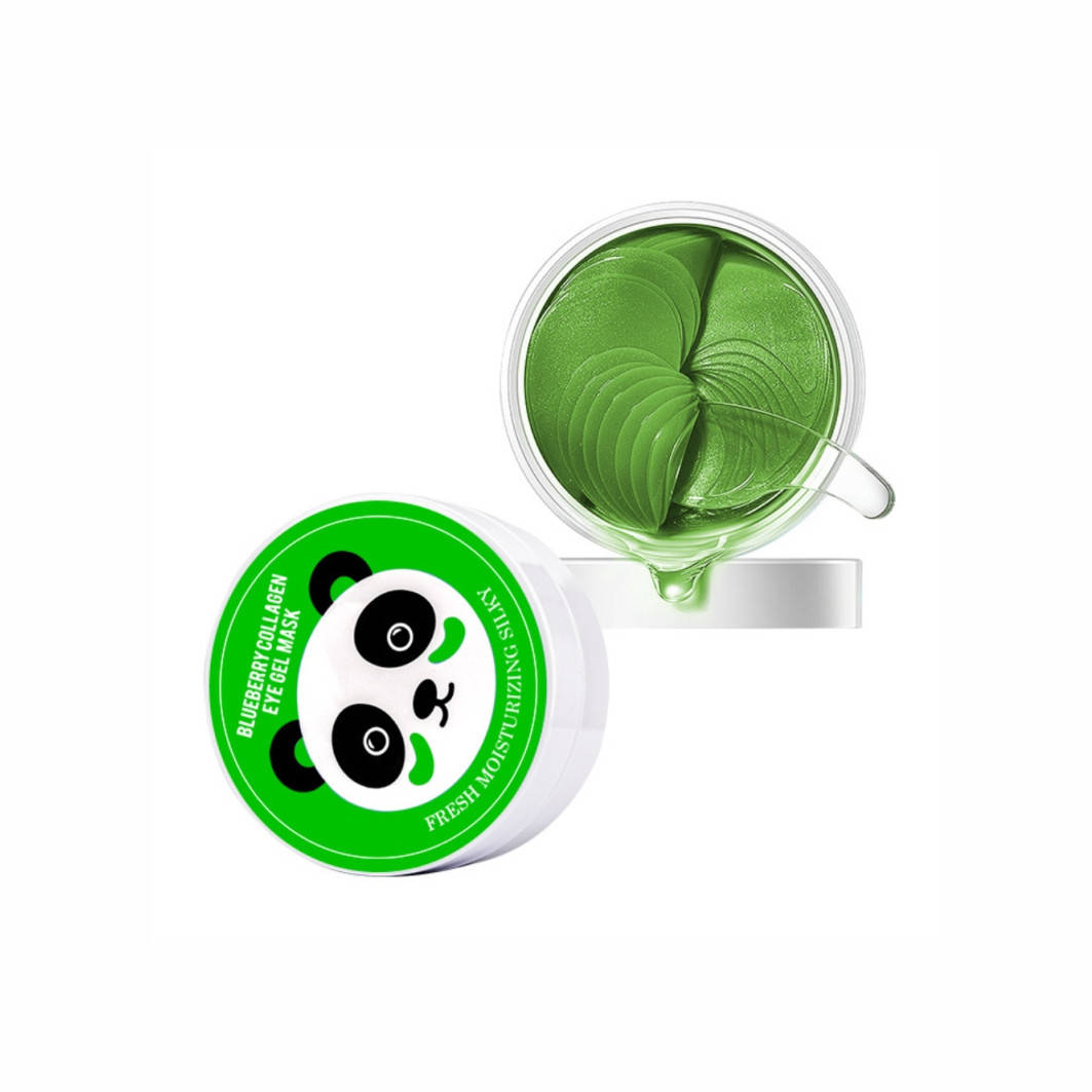 

Гидрогелевые патчи для глаз Sersanlove Bluebarry Collagen Eye Gel Mask (Green)