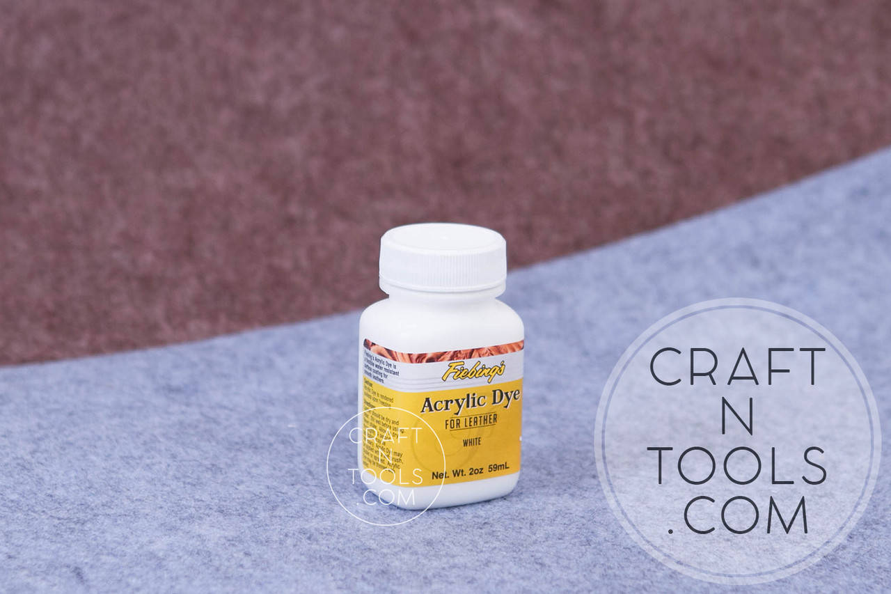 

Fiebing's Acrylic Dye - акриловая краска для кожи White