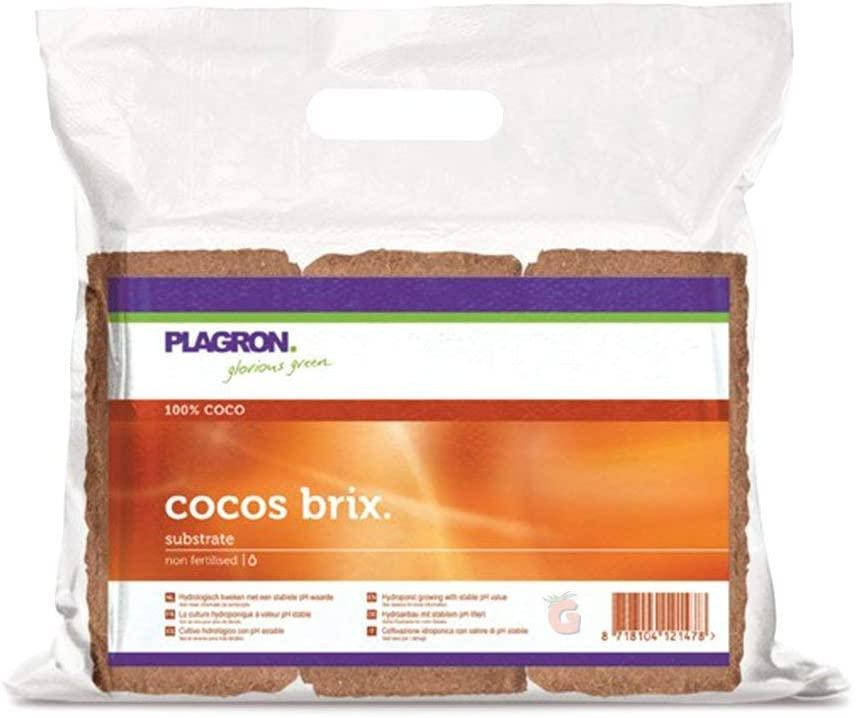 

Кокосовый субстрат прессованный Plagron Cocos Brix