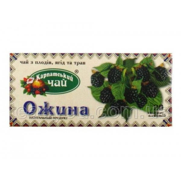 

Чай "Карпатський чай" Ожина 20п
