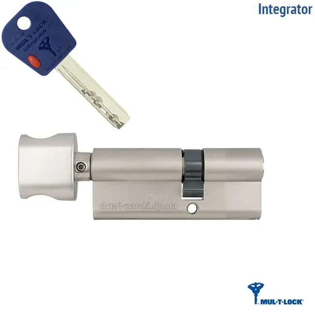 

Цилиндр Mul-T-Lock Integrator Integrator 71 мм 31x40T ключ/вертушка
