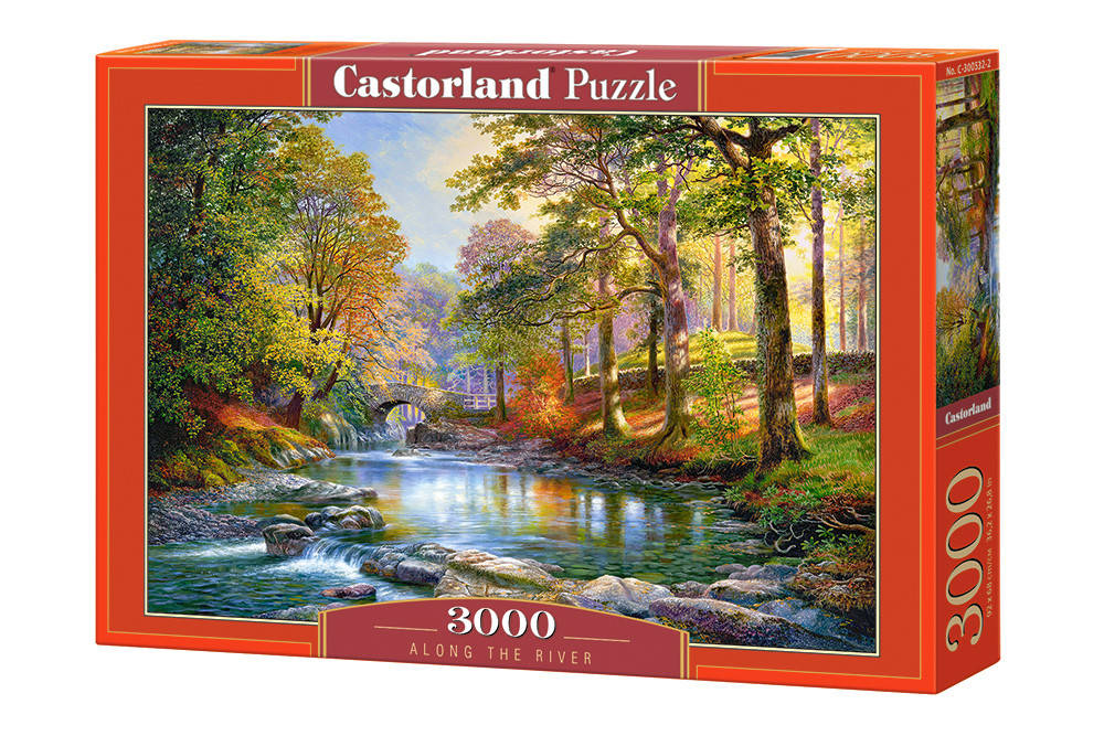 

Пазл "Вдоль реки", 3000 элементов Castorland (5904438300532)