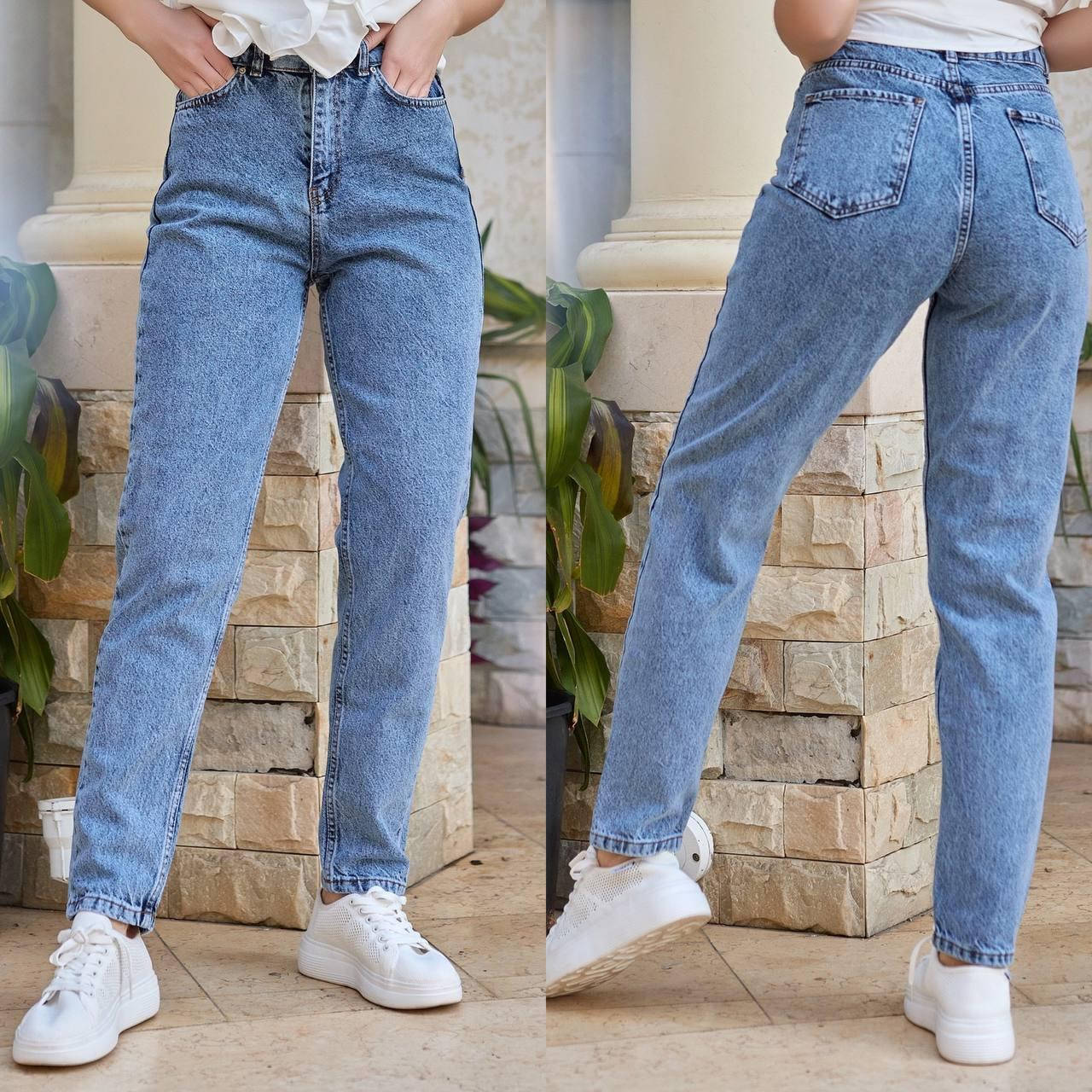 

Джинсы МОМ GQ2704 р:S(36),M(38),L(40),50