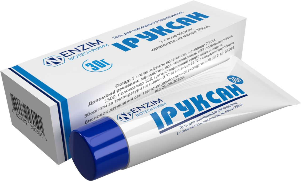 

Іруксан (Irucsan) - Крем-гель від шрамів та рубців