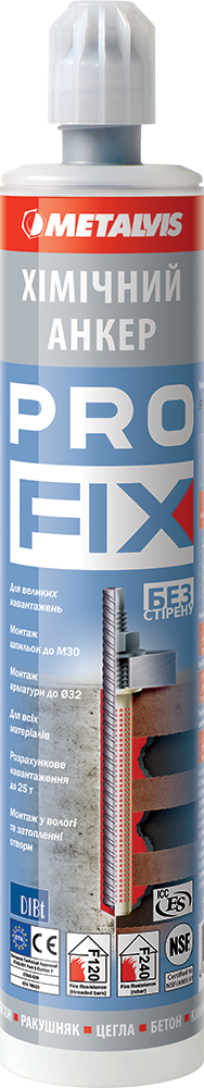

Анкер химический PROFIX 300 мл.