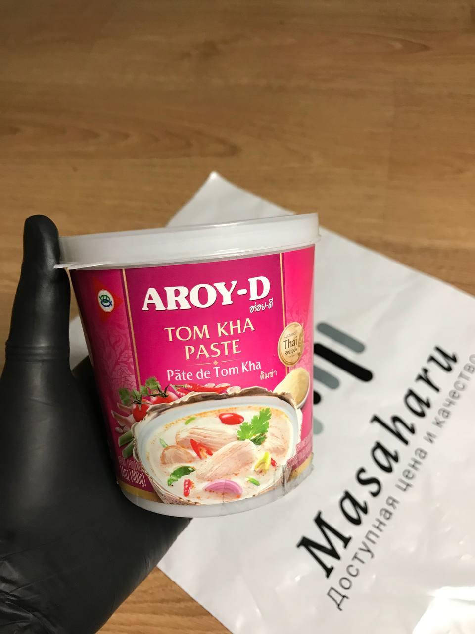 

Том Кха паста, Tom Kha Paste TM AROY-D (original) 400гр