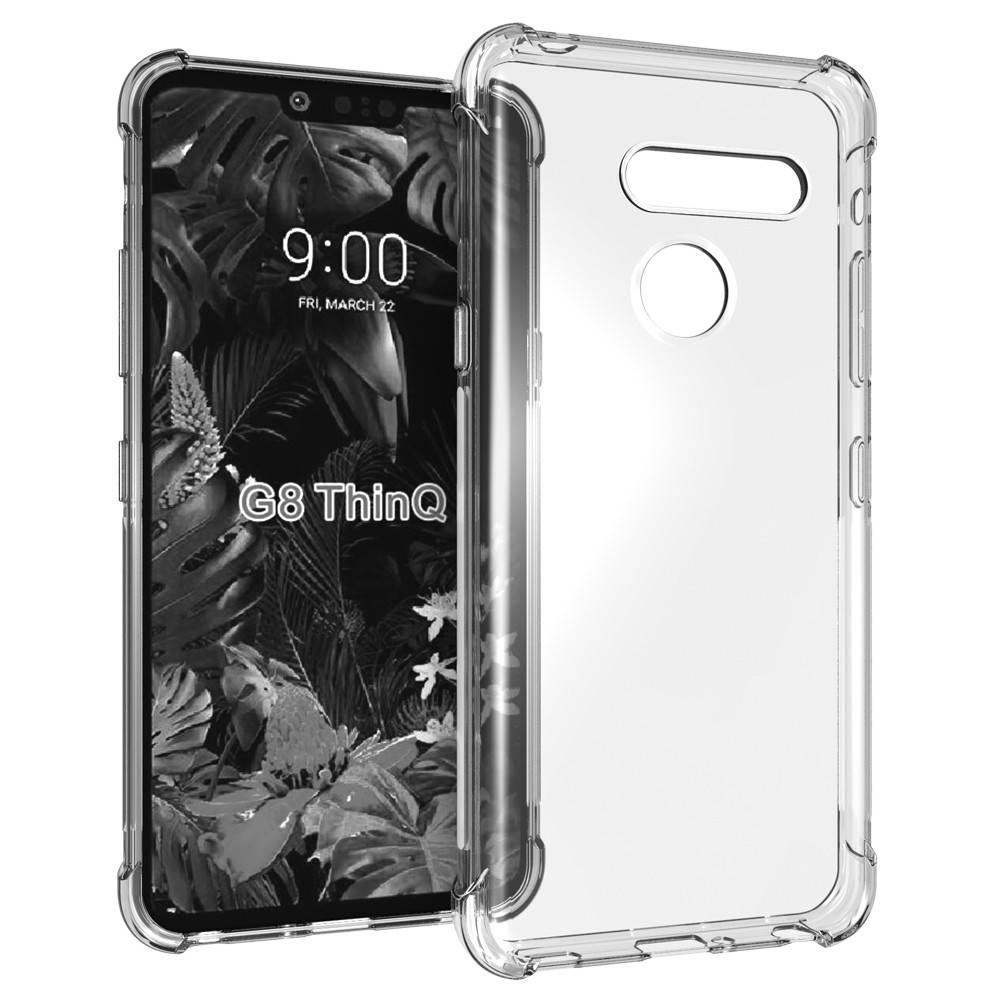 

Защитный силиконовый чехол с усиленными углами для LG G8 прозрачный