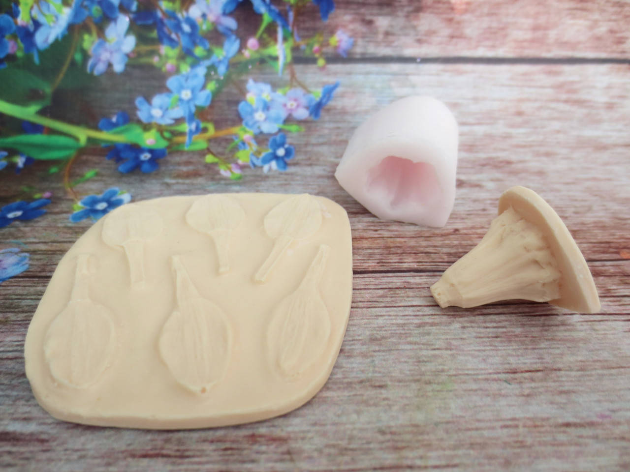 

Набор молдов "Нарцисс Тет-а-тет" (р-р 2,0х1,3 см), 3 шт