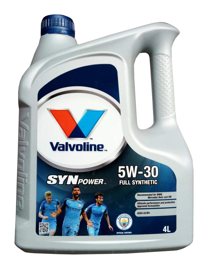 

Масло моторное VALVOLINE SYNPOWER 5W-30, 4л