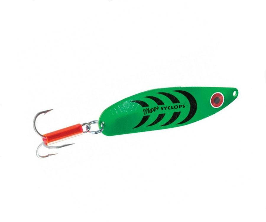

Блесна Mepps Syclops 1 Platinum 12г Green, Зелёный