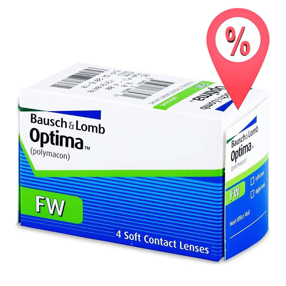 

Контактные линзы Optima FW 4 шт