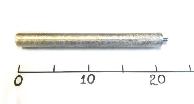 

Анод магниевый Ø21 L=210, резьба м6 * 10мм (Италия)