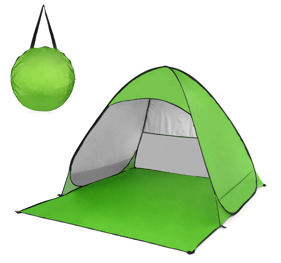 

Самораскладная пляжная палатка Feistel (L) + Чехол Green (14833), Зелёный