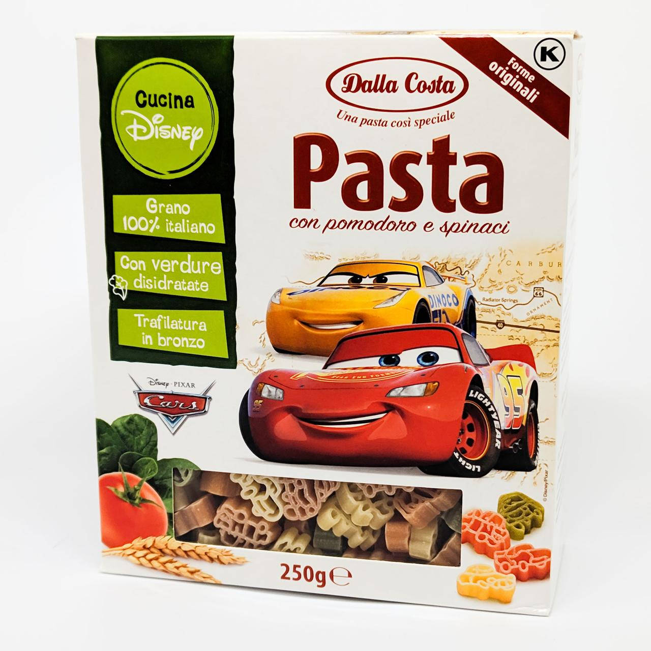 

Макароны Cars DallaCosta 250 gramm
