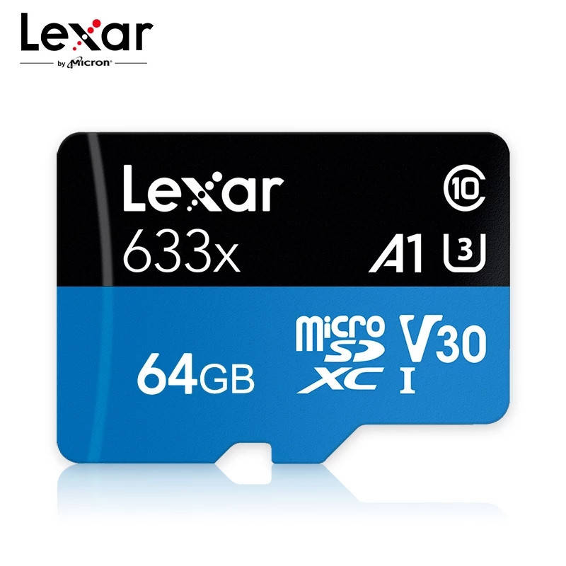 

Карта памяти 100МБ/с Lexar A1 Ultra microSDXC UHS-I 64GB Class10 ОРИГИНАЛ