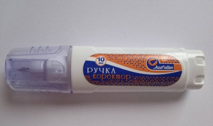 

Корректор-ручка 287 Josef Otten с металлическим наконечником 10 мл (6931100528337)