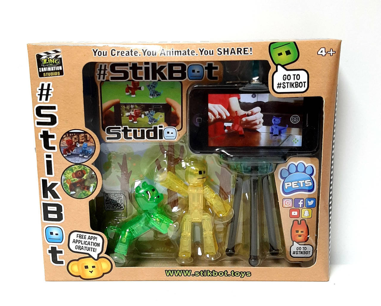 

Набор стикбот студия 2107