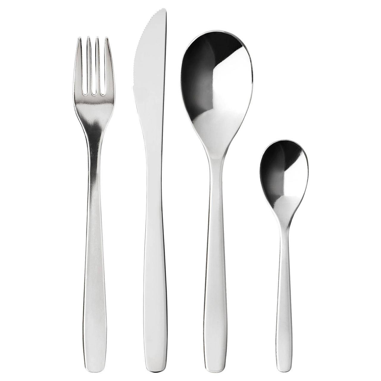 

Набор столовых приборов IKEA MOPSIG 16 шт 003.430.03