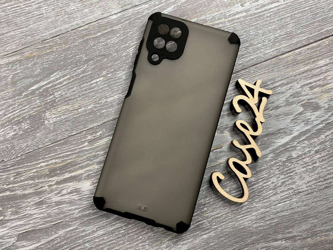 

TPU чехол накладка Matte Color Case (TPU) для Samsung Galaxy A12 (4 цвета) черный