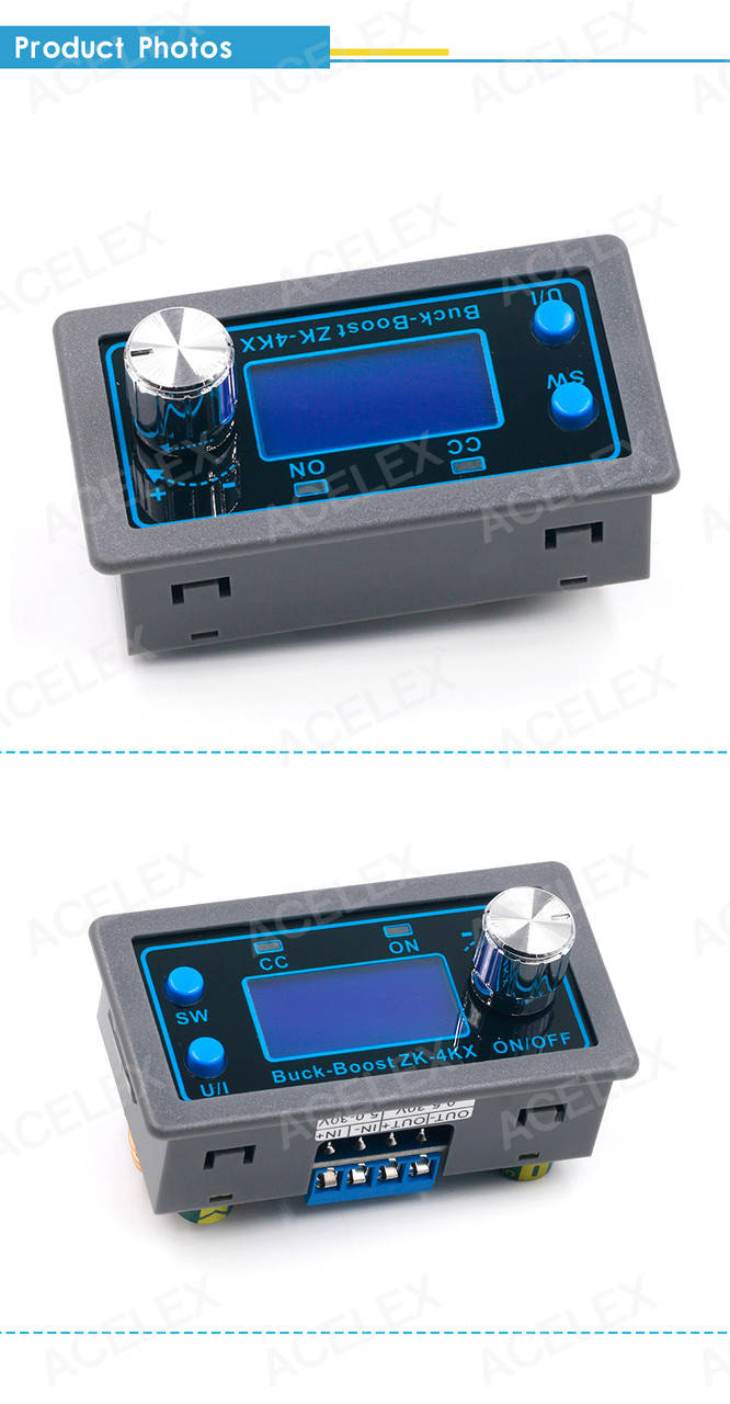 

ZK-4KX Регулируемый источник питания 0,5-30В, 4A